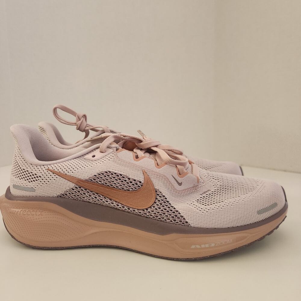 Nike Women's Pegasus 41 Silt Red/Rose Gold/Pink/Grey 9 Medium - Picture 2 of 8